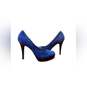 Cole Haan Nike Air NWT Mariela Air Pump Heel Cobalt Blue Size 6B